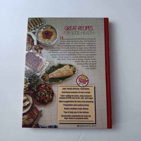 Reader's Digest Great Recipes for Good Health - hardcover, 0895773066, new D2 - Picture 3 of 6